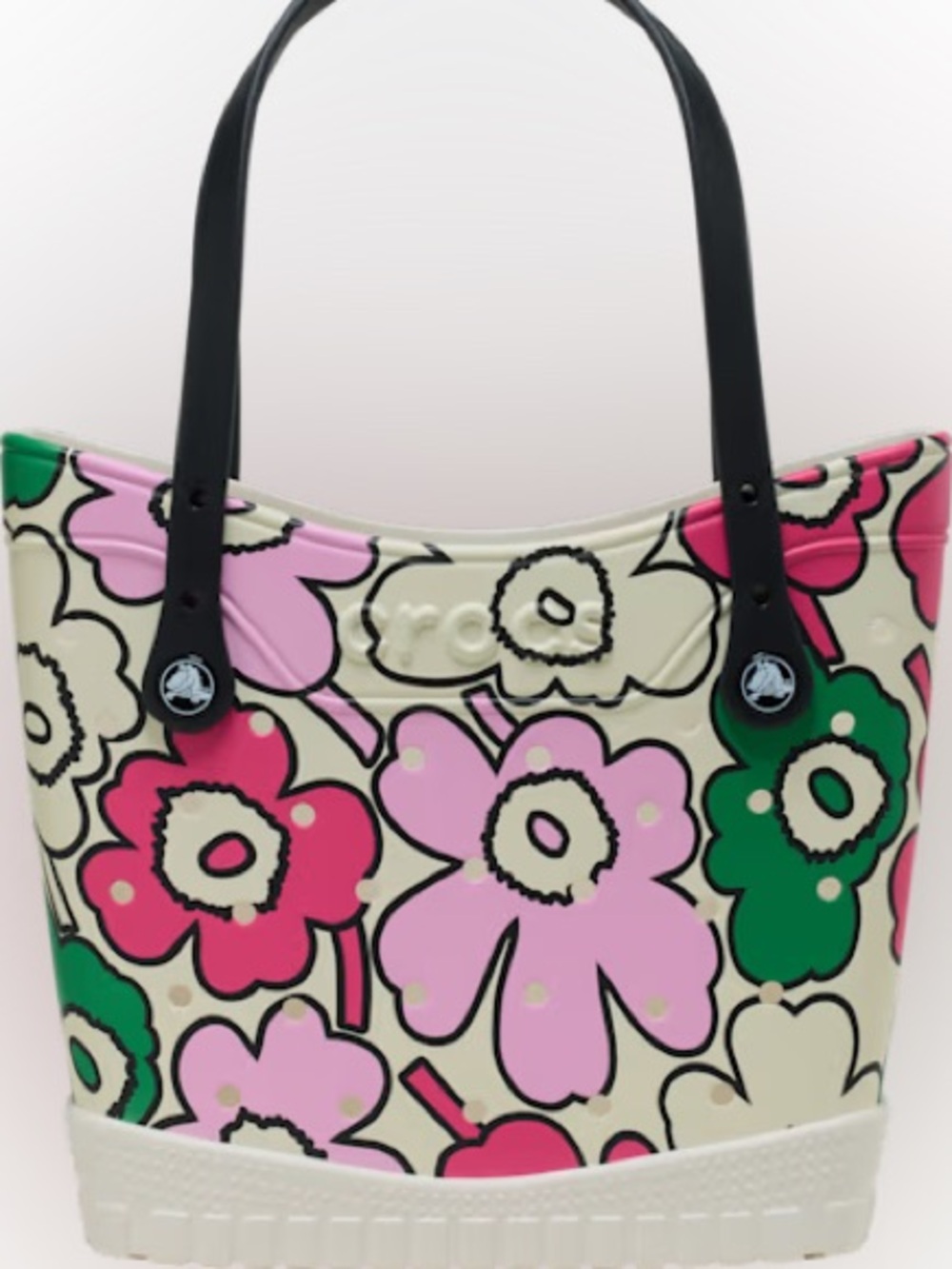 Crocs Classic x Marimekko Medium Tote Bag Flowers Limited Edition